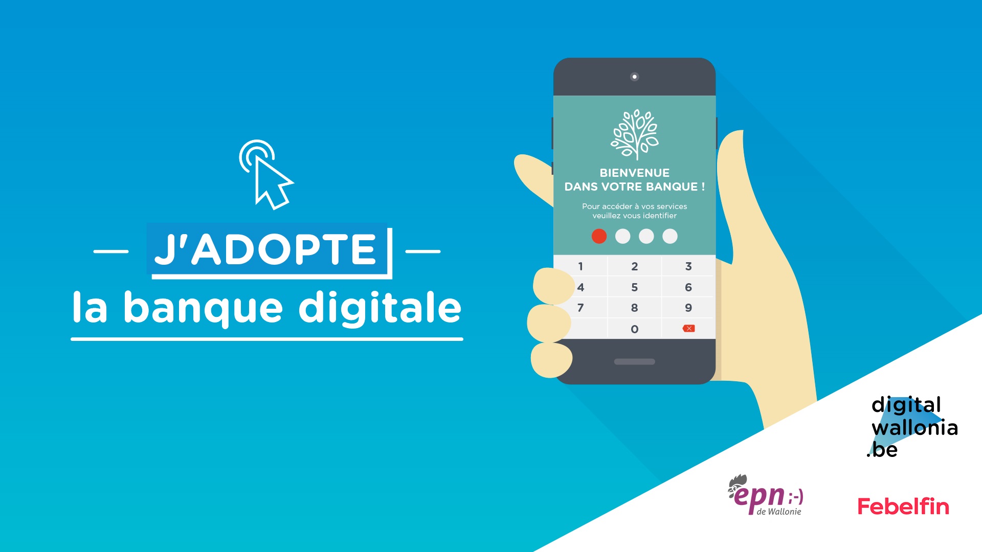 J'adopte la banque digitale Comines-Warneton's banner