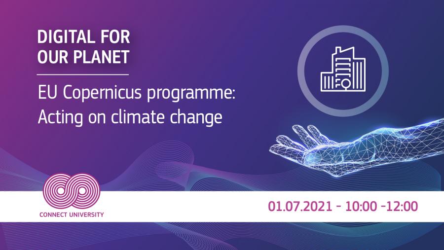 Programme Copernicus de l'UE - agir sur le changement climatique's banner