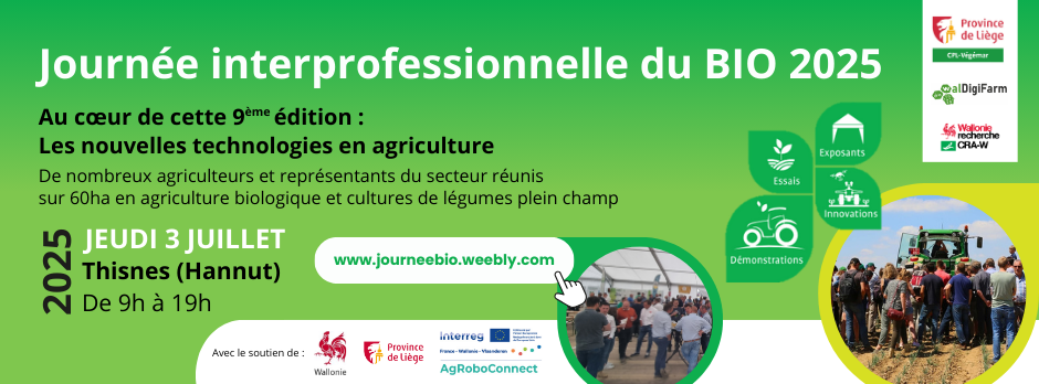 Journée Interprofessionnelle du Bio 2025's banner